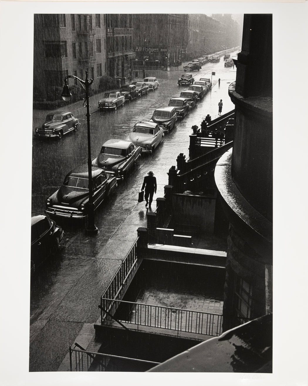 Man in Rain, New York City