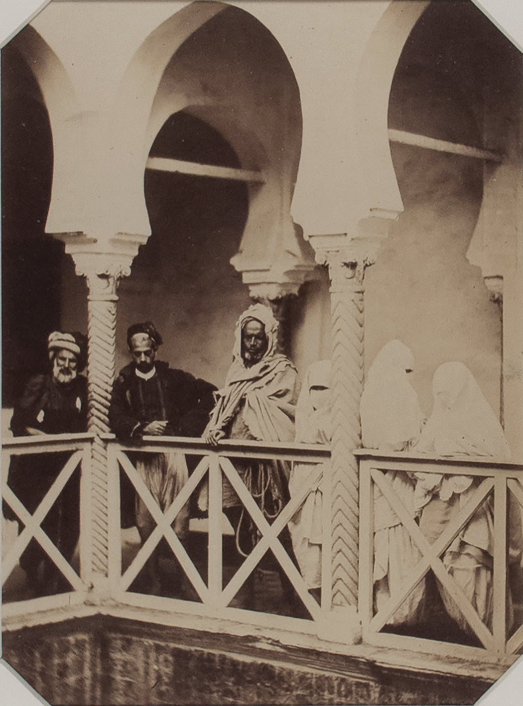 Algerie: Bliskris et Mauresque au balcon