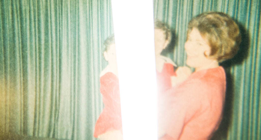 Behind the curtain