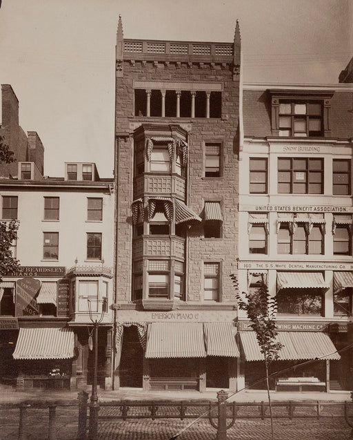 Emerson Piano Co., 159 Tremont Street, Boston, MA - Photographer Unknown