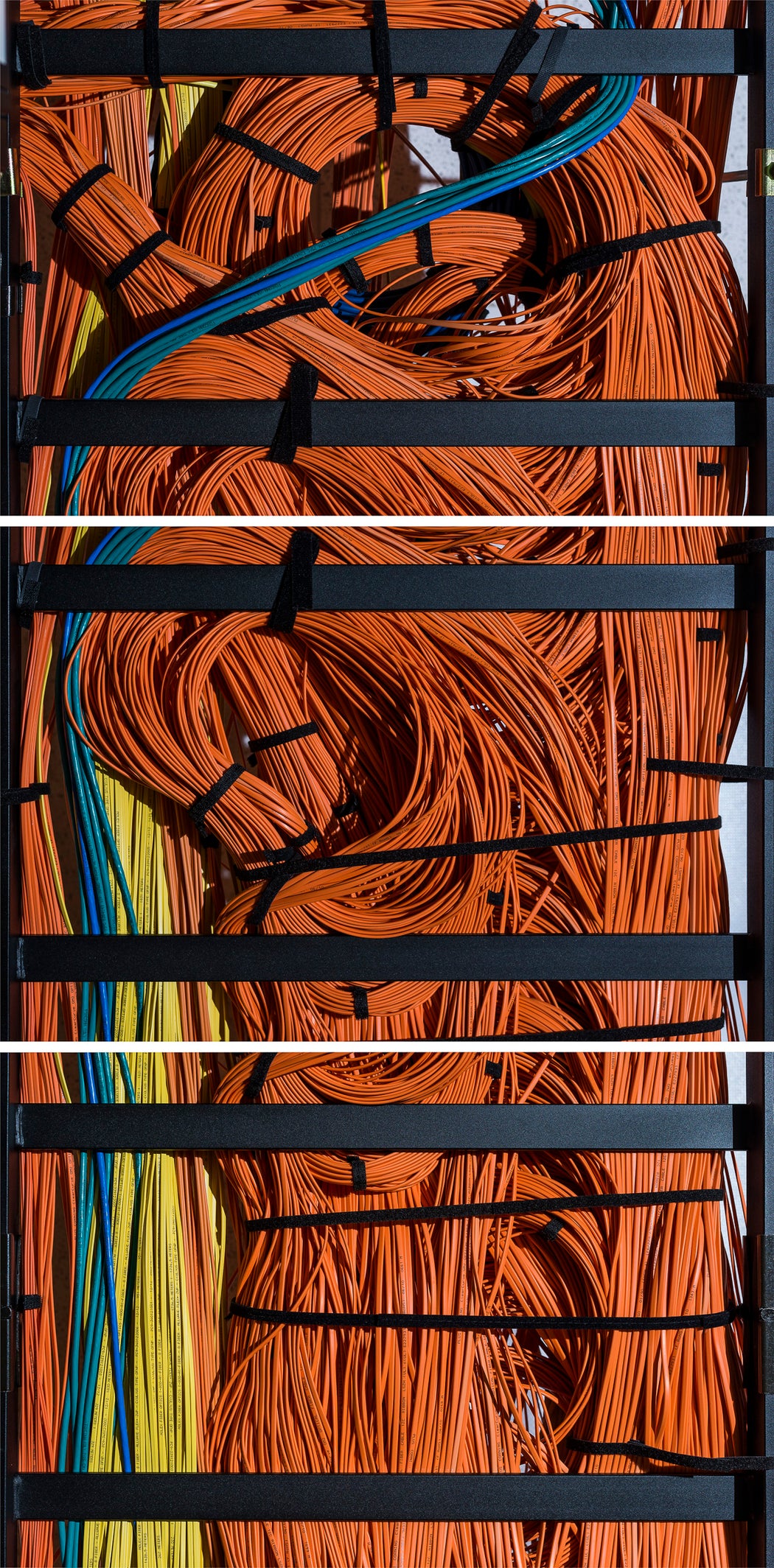 Network, Orange Yellow Blue