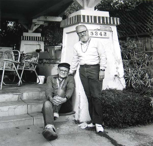 Harry Hay with John Brunside - Robert Giard