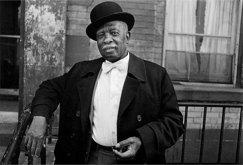 FFOTO-Dawoud Bey-A Man in a Bowler Hat