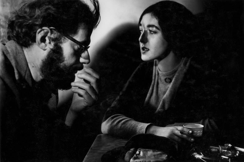 FFOTO-Dave Heath-Allen Ginsberg and Barbara Moraff, 7 Arts Coffee Gallery, New York City