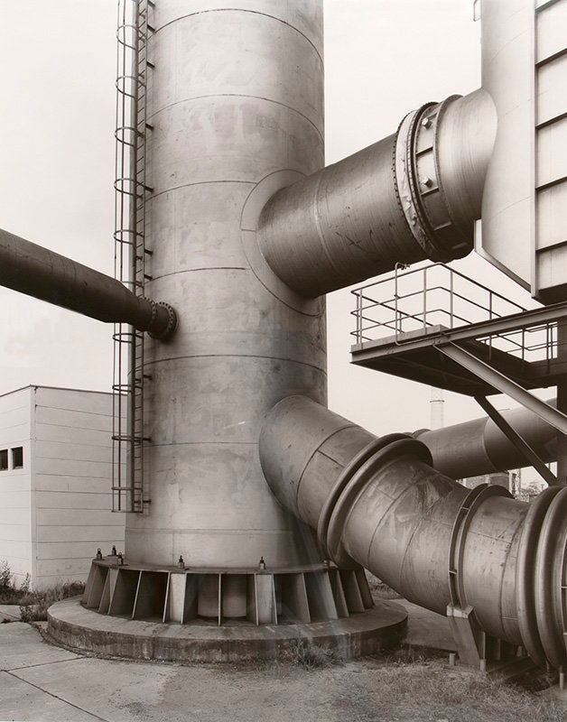 Pipe Detail, Steelplant, Eisenhüttenstadt, East Germany - Bernd & Hilla Becher | FFOTO