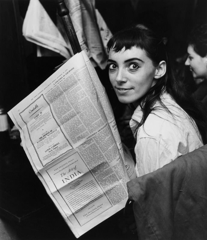 Portrait With Paper - Weegee | FFOTO