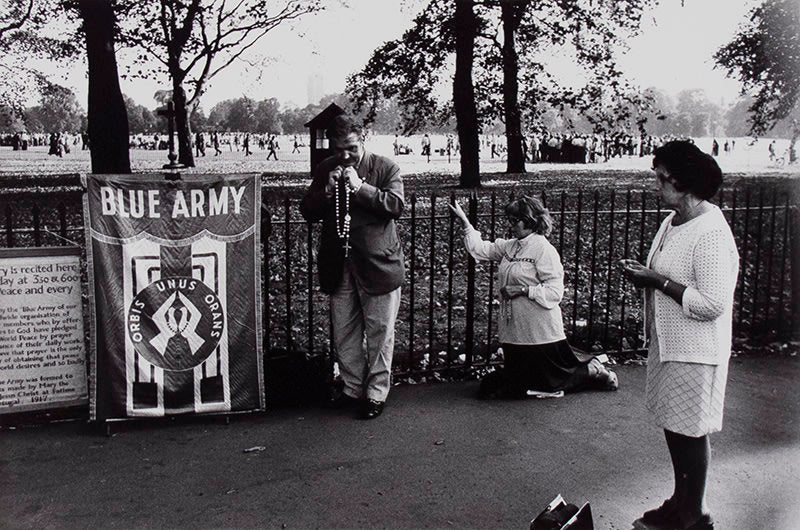 "Blue Army", Hyde Park, London - Sam Tata