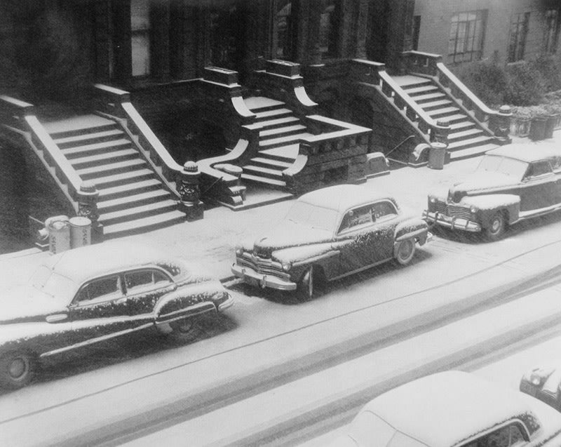 White Stoops, NYC - Ruth Orkin