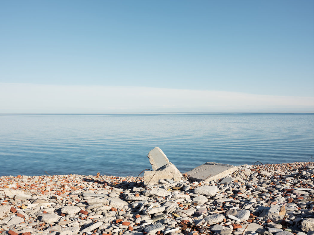 Shoreline of Lighthouse Point, Tommy Thompson Park, Toronto