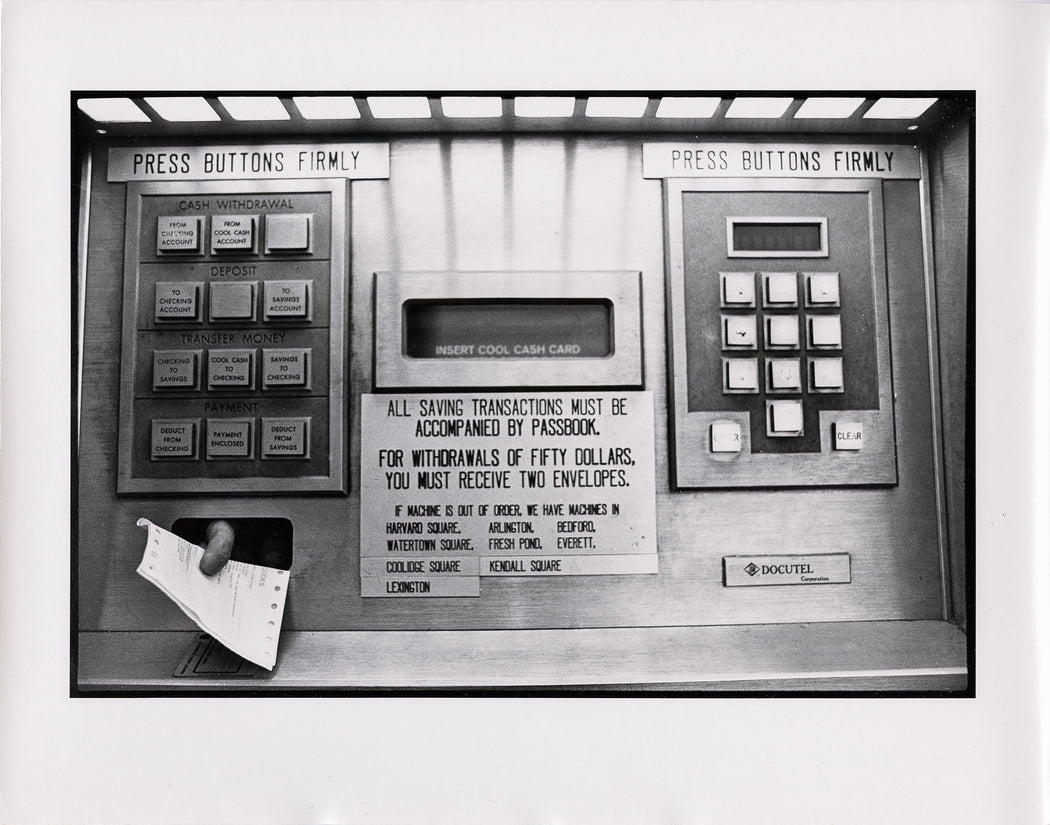 Coolidge Bank "The Personal Touch" (vintage print)