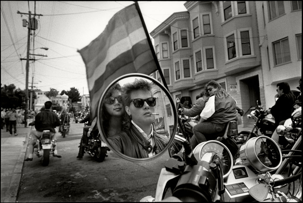 Dykes on Bikes Before the Parade, The San Francisco Gay & Lesbian Freedom Day Parade