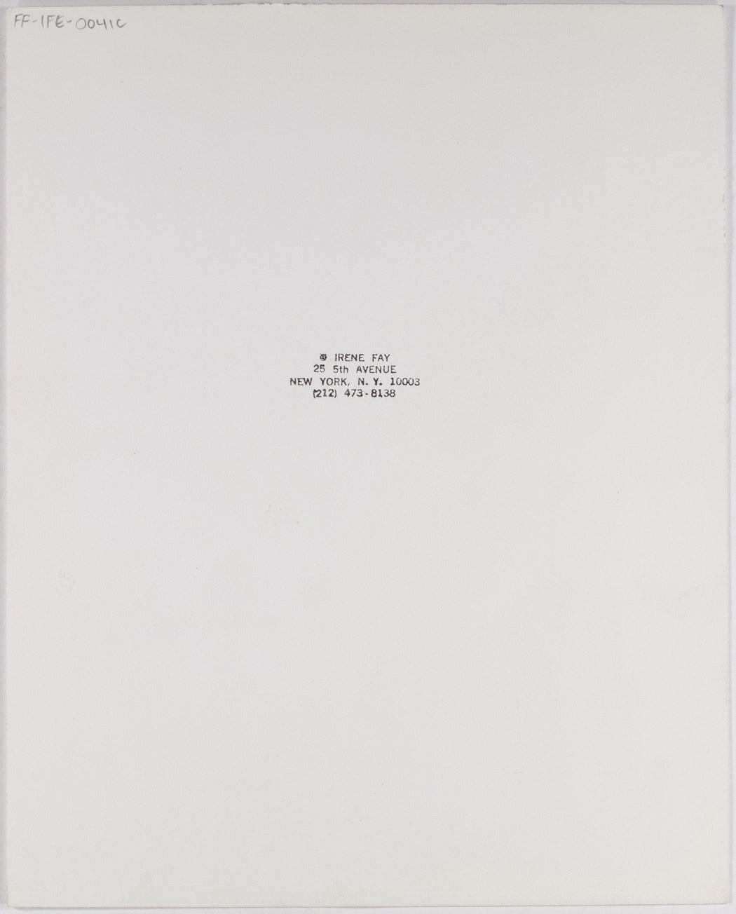 Untitled (Storefront Mirror)