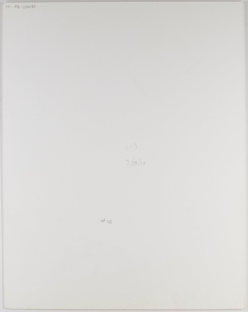 The White Bench in Fog