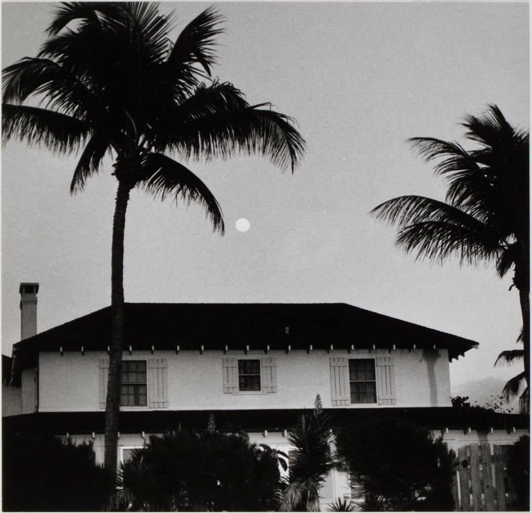 Full moon at daytime: Naples, Florida