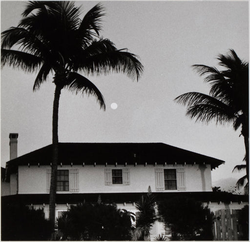 Full moon at daytime: Naples, Florida