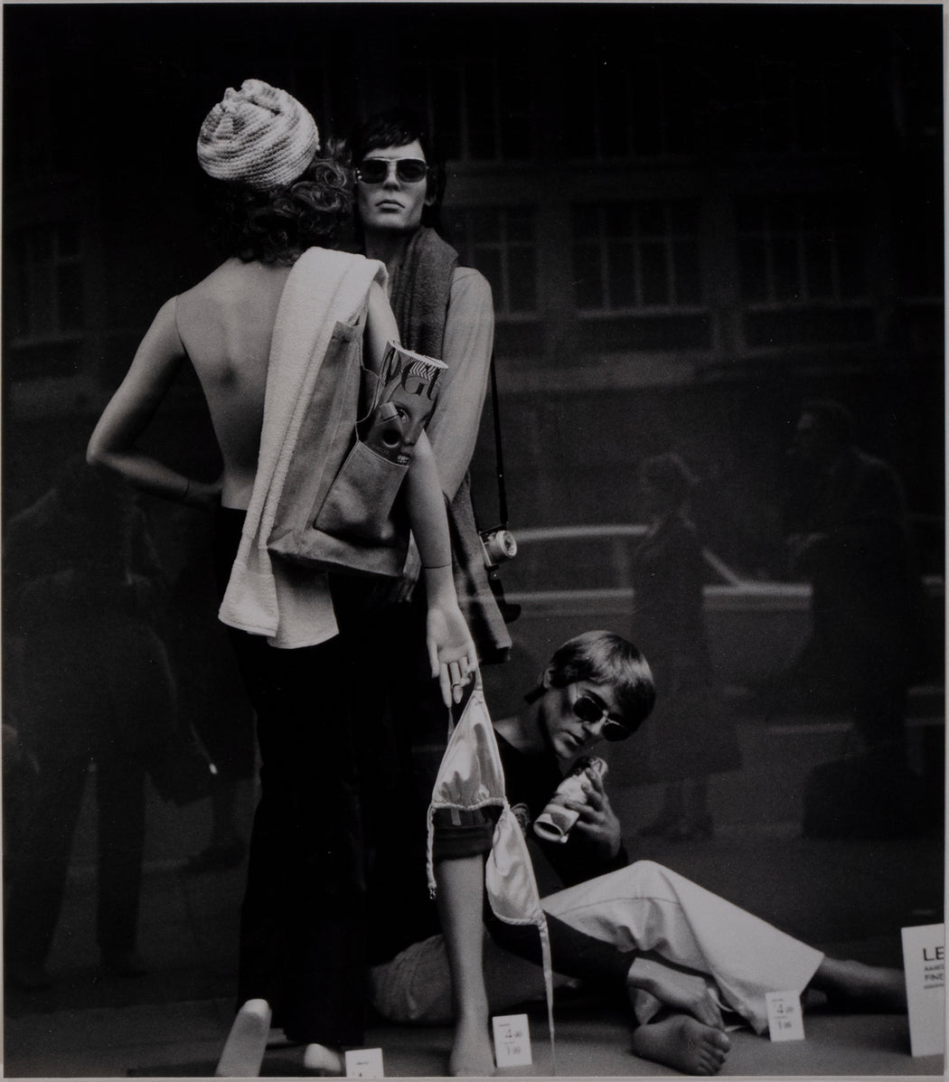 Shop Window in Oxford Street, Featuring Topless Outfit, London