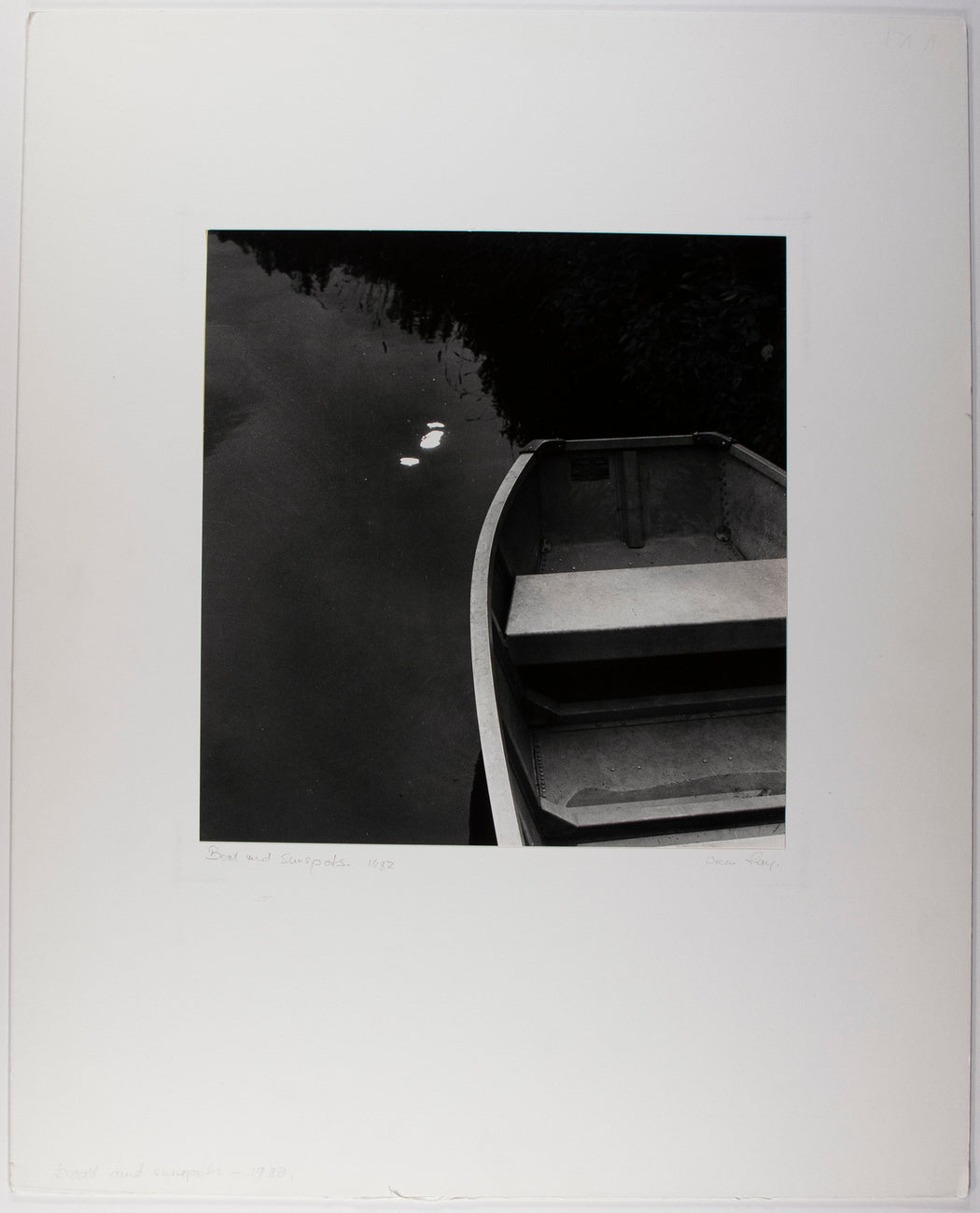 Boat and Sunspots