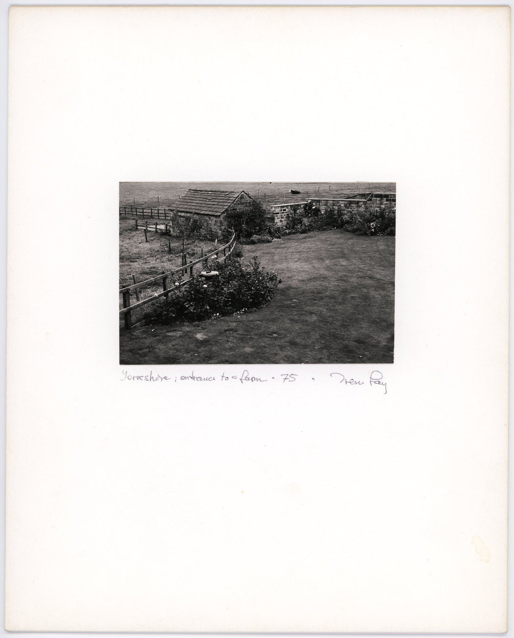 Yorkshire: Entrance To a Farm