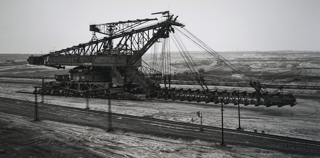 Bucket Chain Excavator, Lignite Mine, Gröbern, Germany