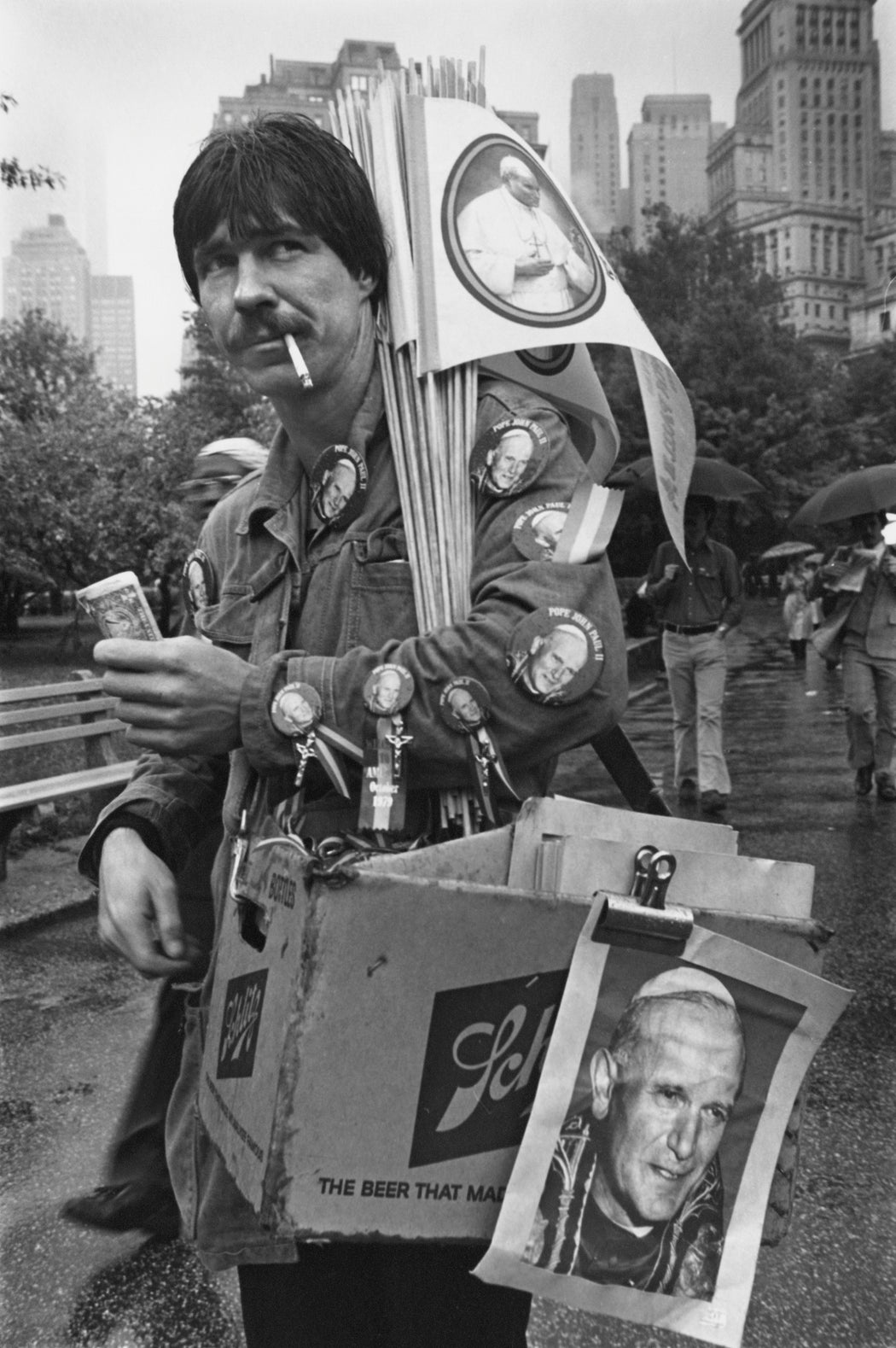 Pope John Paul II In New York City