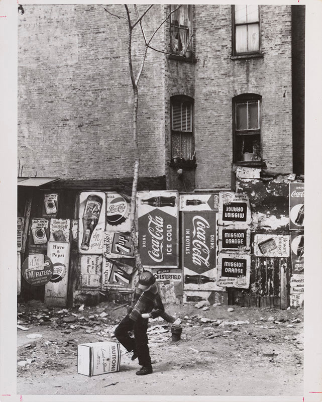 Untitled (Boy kicking box)