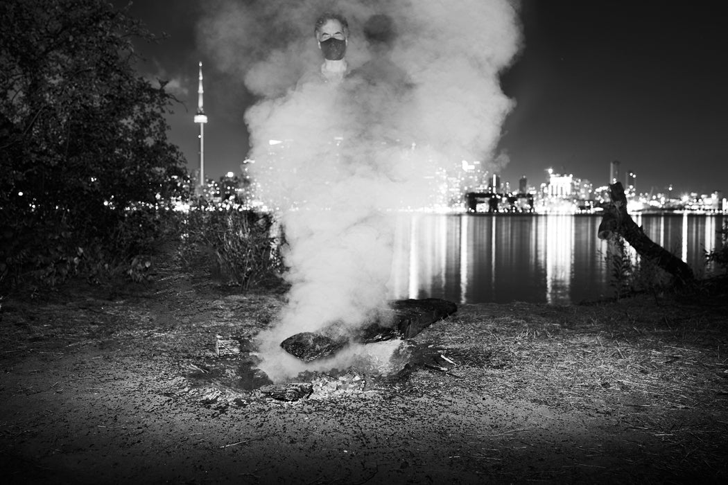 He Floats As An Apparition Above The Fire