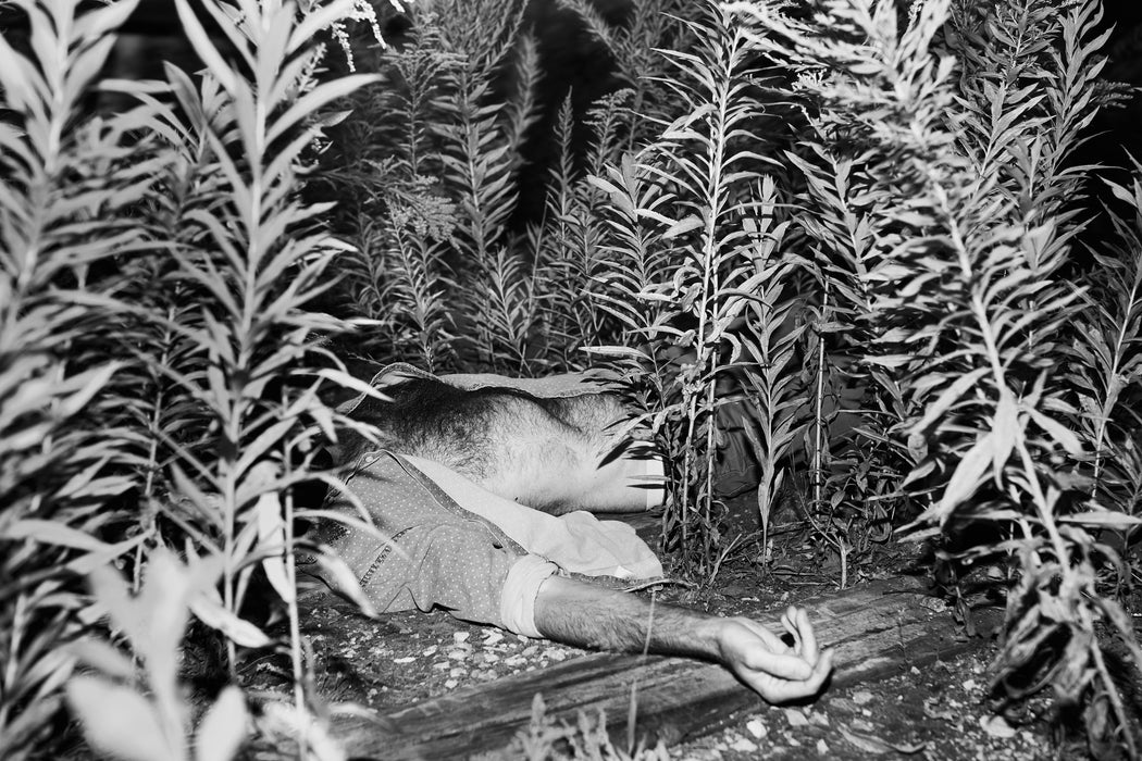 She Finds Him Lying On The Abandoned Tracks