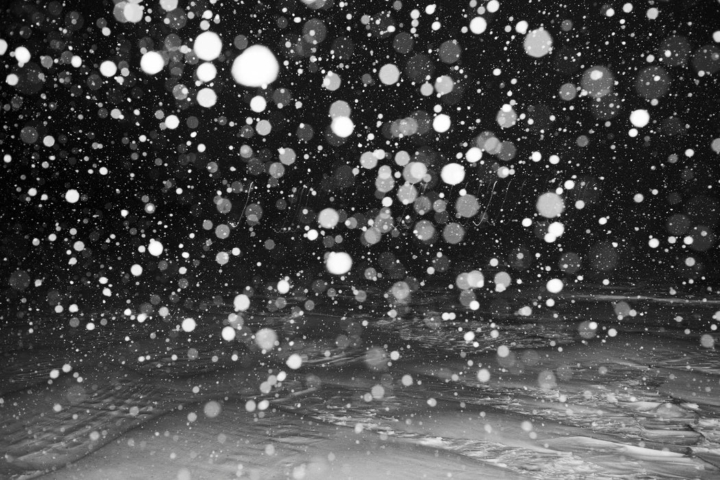 The Snow Is Lit Against The Void