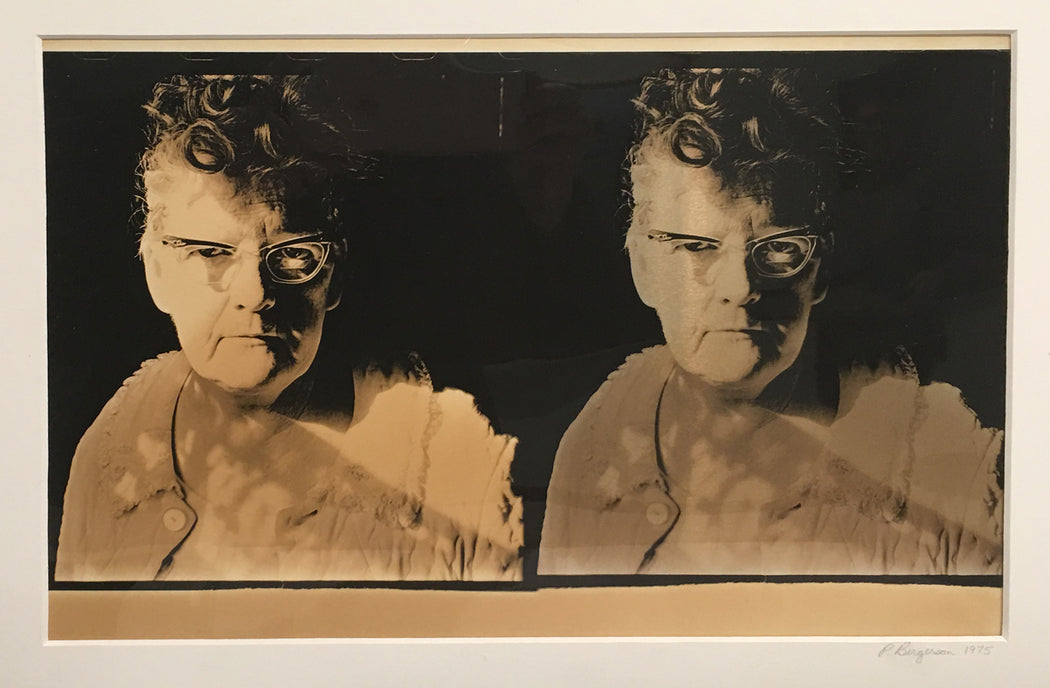 Untitled (Mother diptych: Jean with swath of light), Toronto, Ontario