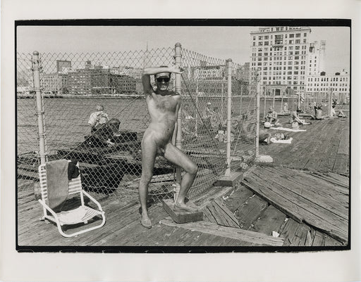 On the Pier (vintage print)