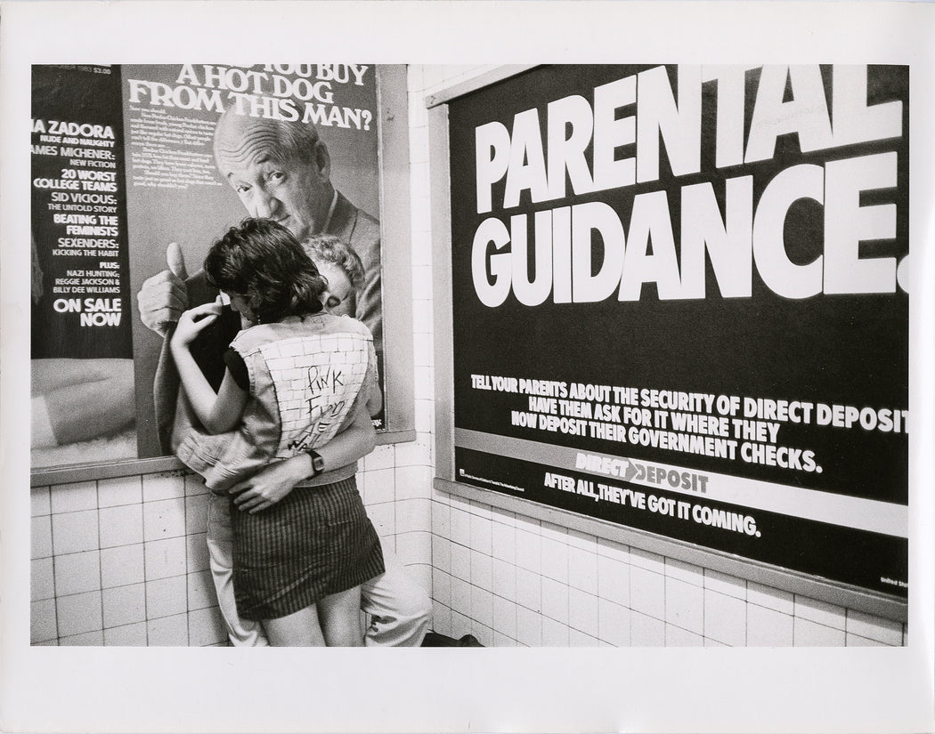 Parental Guidance "Teens In The Subway" (vintage print)