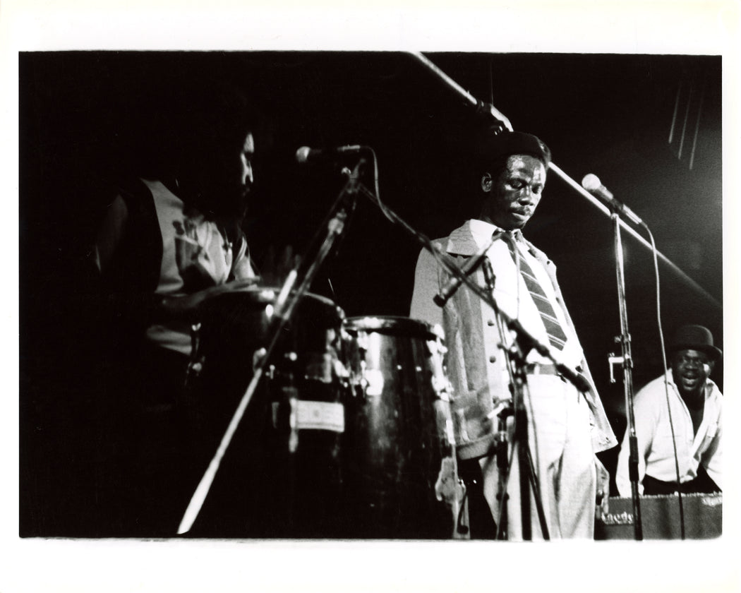 Leroy Sibbles (centre), R. Zee Jackson (left), and Bernie Pitters (right), Palais Royale, Toronto