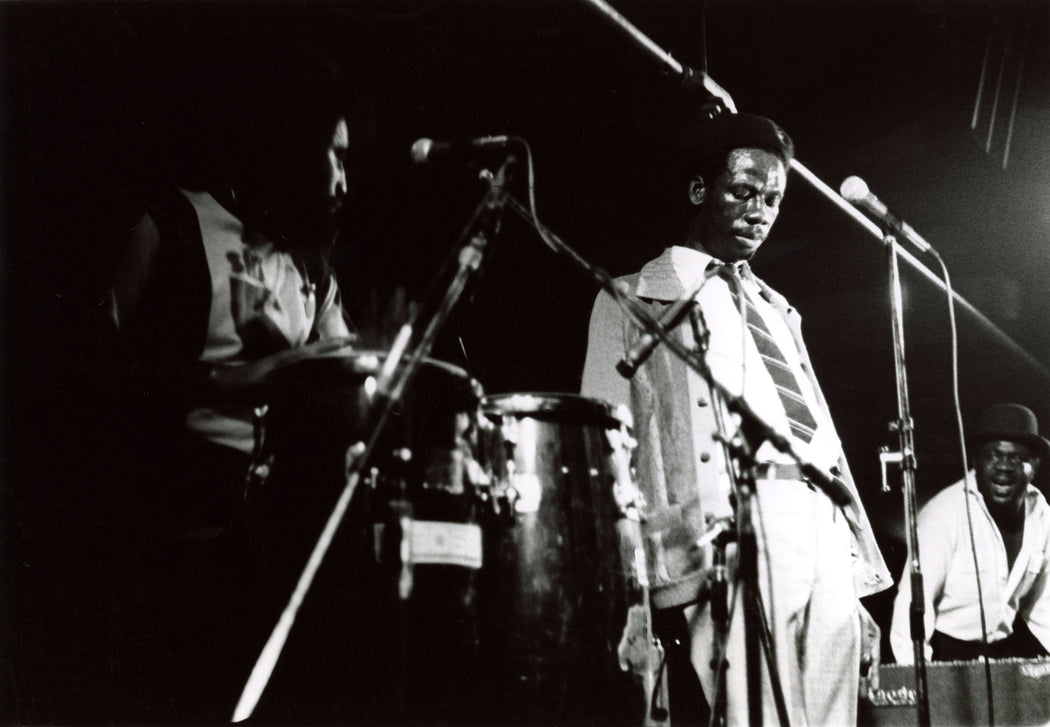 Leroy Sibbles (centre), R. Zee Jackson (left), and Bernie Pitters (right), Palais Royale, Toronto