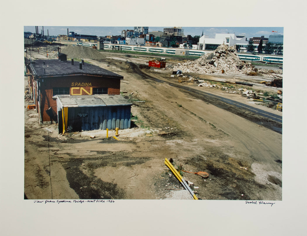 View from Spadina Bridge, West Side
