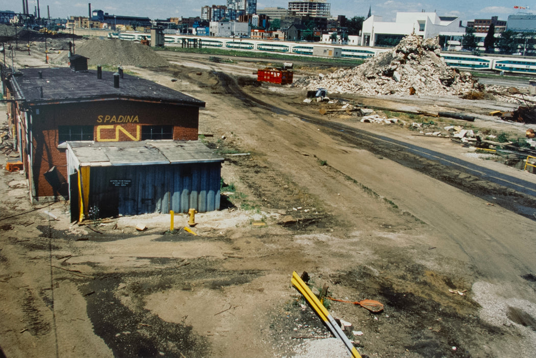 View from Spadina Bridge, West Side
