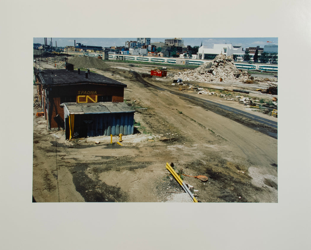 View from Spadina Bridge, West Side