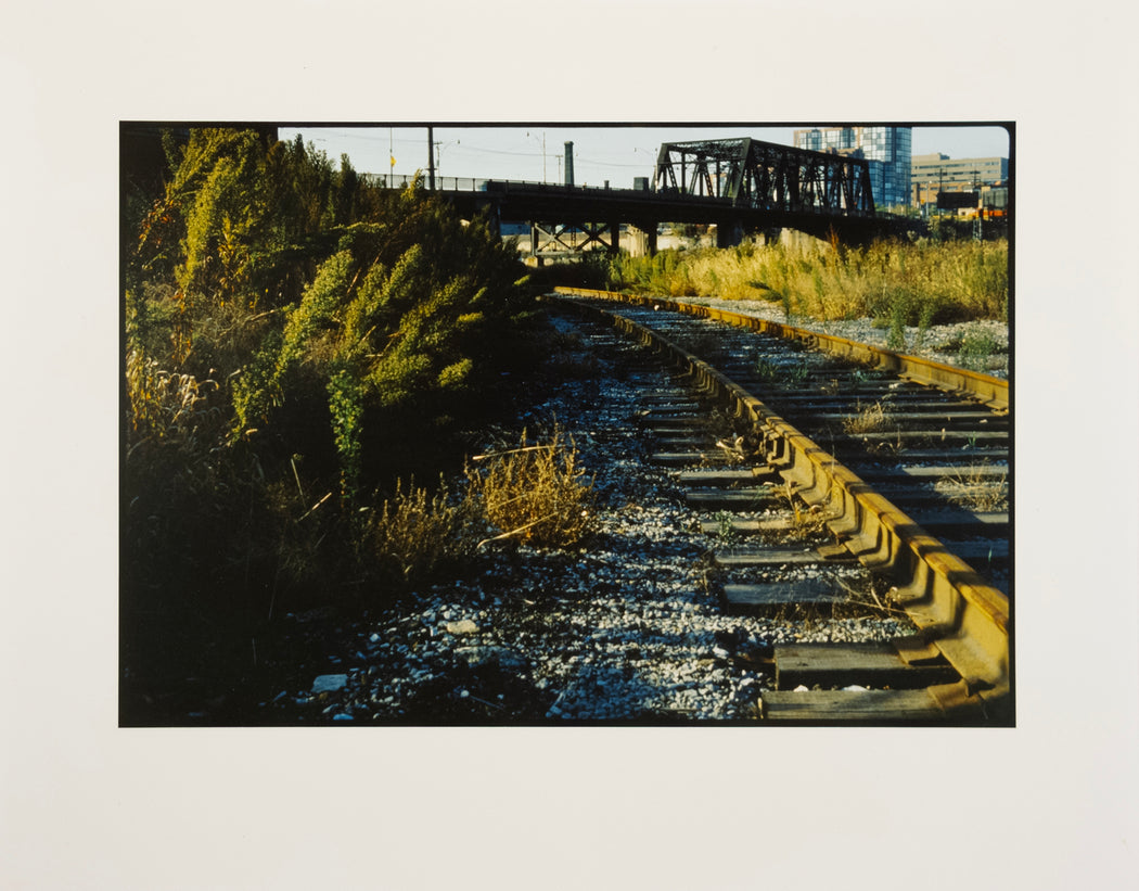 Looking west to Bathurst Street Bridge
