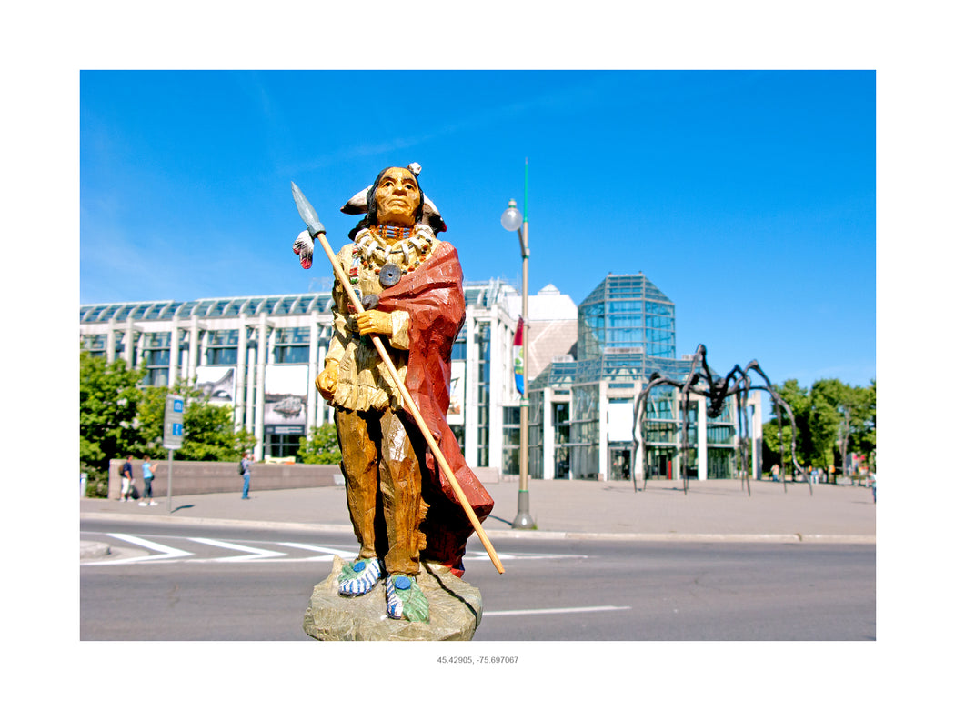 Ottawa, Ontario, Chief Red Robe, National Gallery of Canada