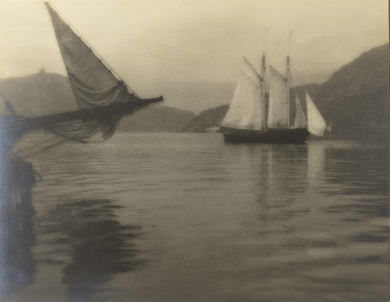 Ships in Harbour - Wallace Macaskill