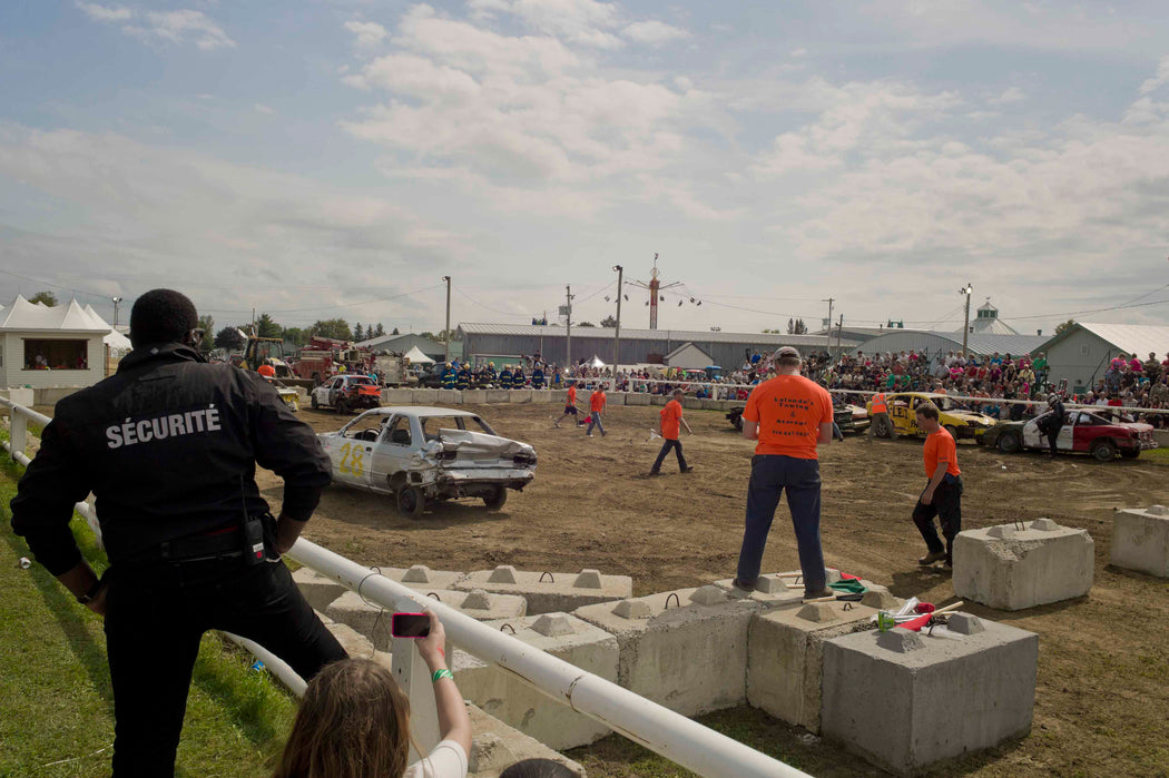 FFOTO-Geoffrey James-Demolition Derby, Shawville Fair, Quebec