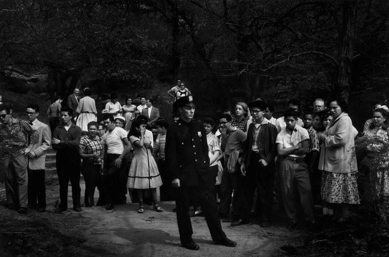 Drowning Scene, Central Park, New York City - Dave Heath | FFOTO