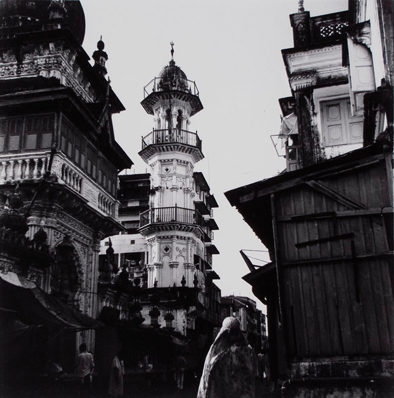 Mosque off Mohammed Ali Road, Bombay - Sam Tata