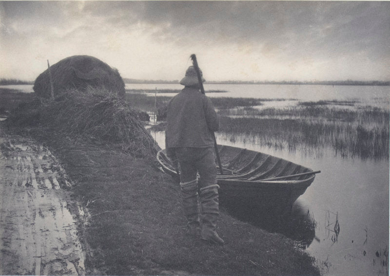 Plate XXII Marshman going to cut Schoof-Stuff - Peter Henry Emerson | FFOTO