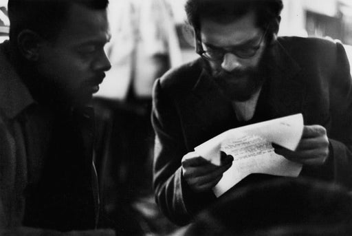LeRoi Jones and Allen Ginsberg, 7 Arts Coffee Gallery, New York City - Dave Heath | FFOTO