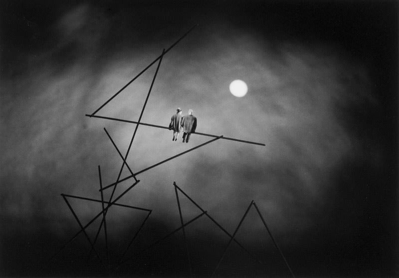 Nocturne (D'après Paul Klee) - Nocturne (after Paul Klee) - Gilbert Garcin | FFOTO