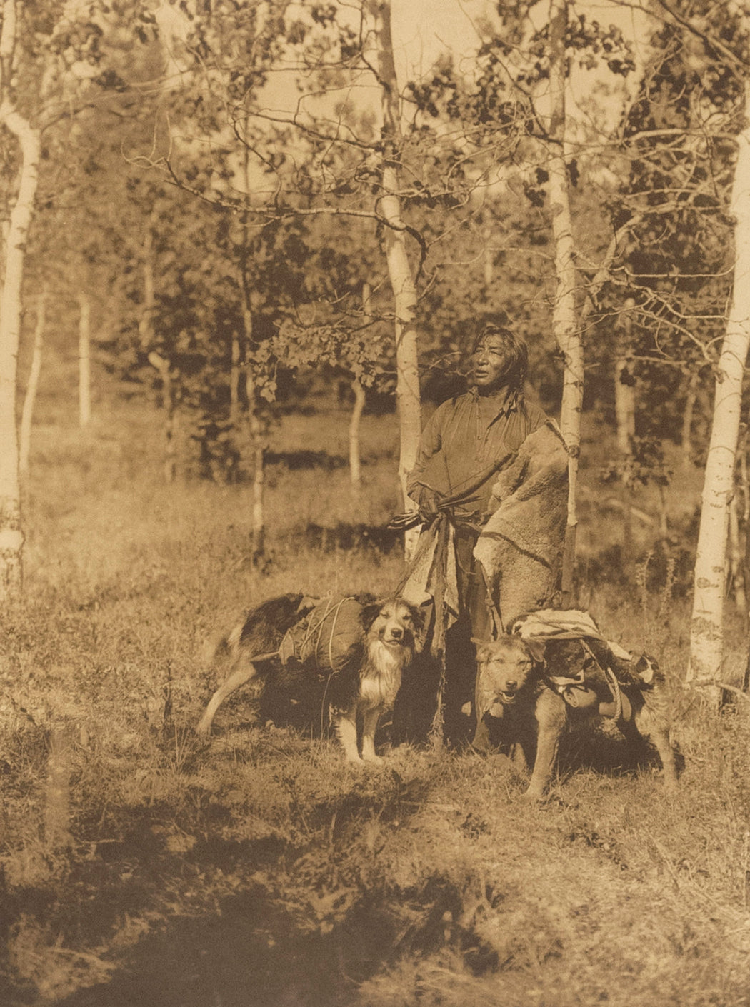 FFOTO-Edward Sheriff Curtis-Assiniboin Hunter