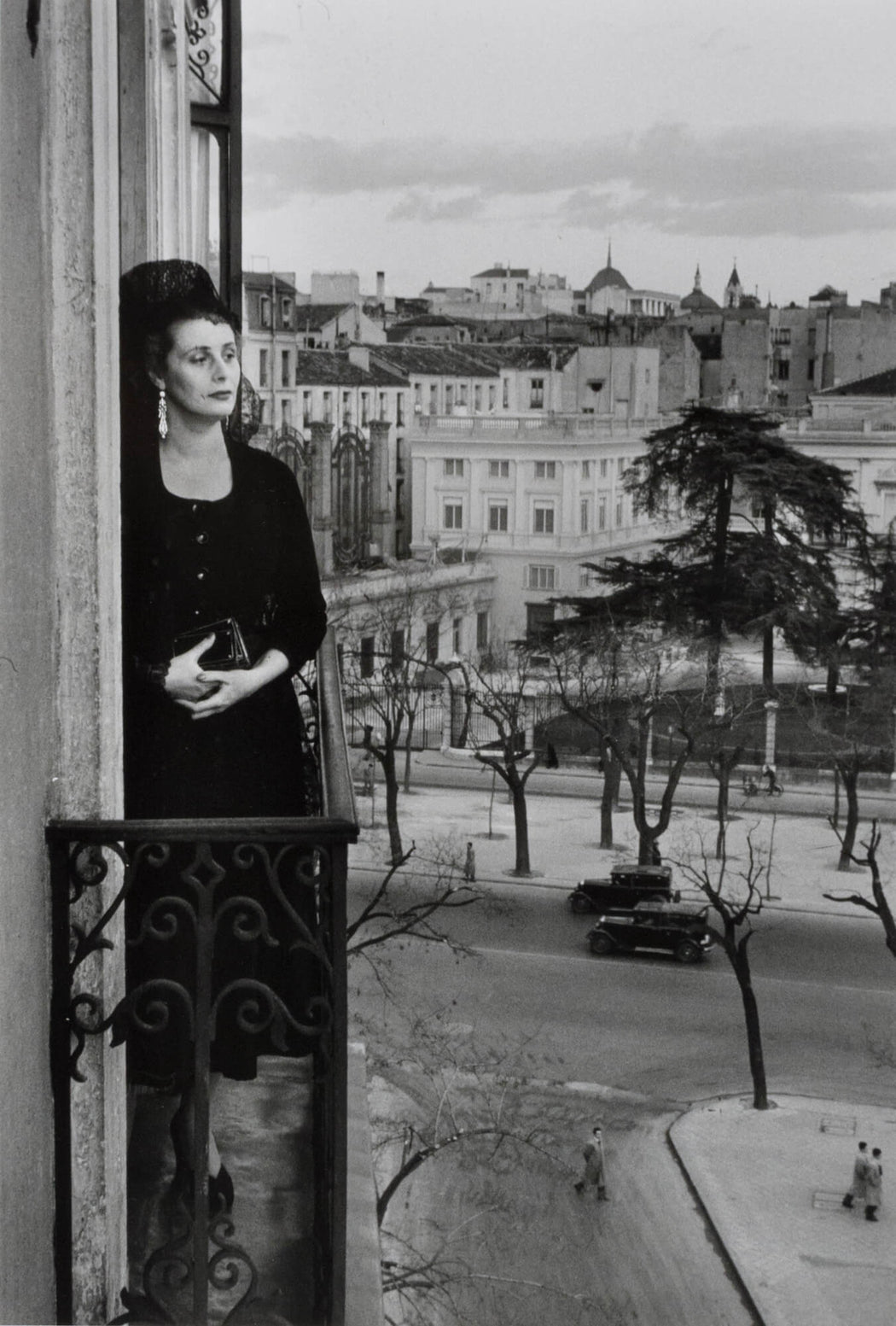 FFOTO-Inge Morath-Dona Mercedes Formica, Madrid