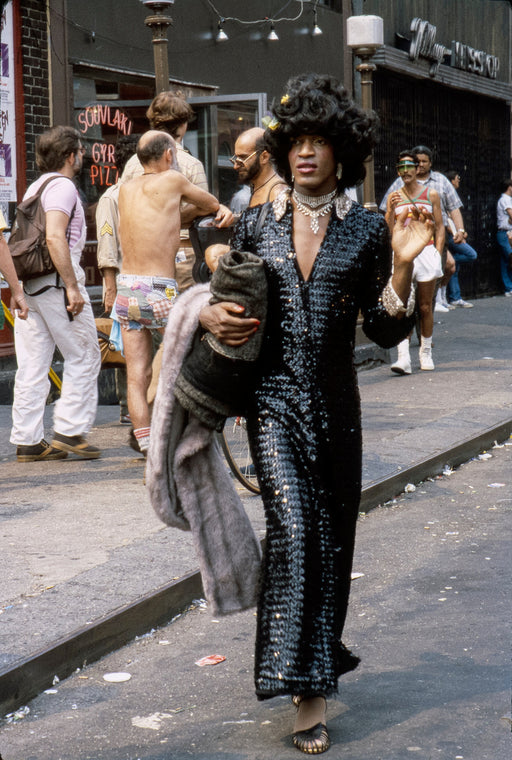 Marsha P. Johnson, 1982 NYC Pride Parade (Variant 1)
