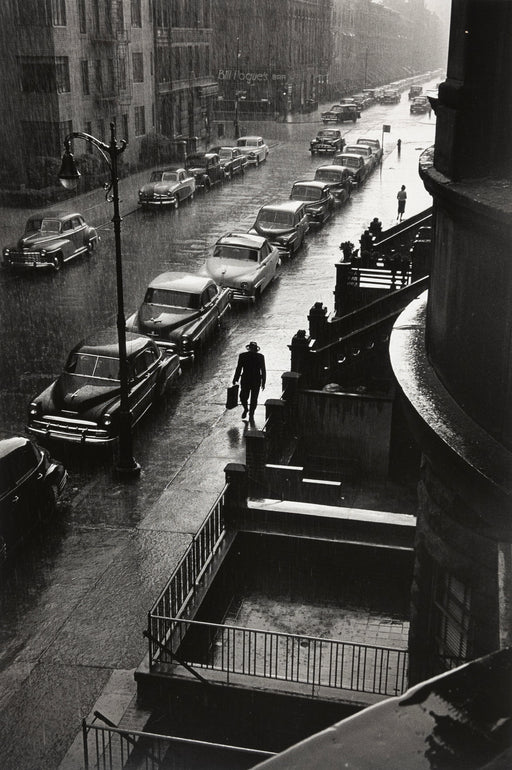 Man in Rain, New York City