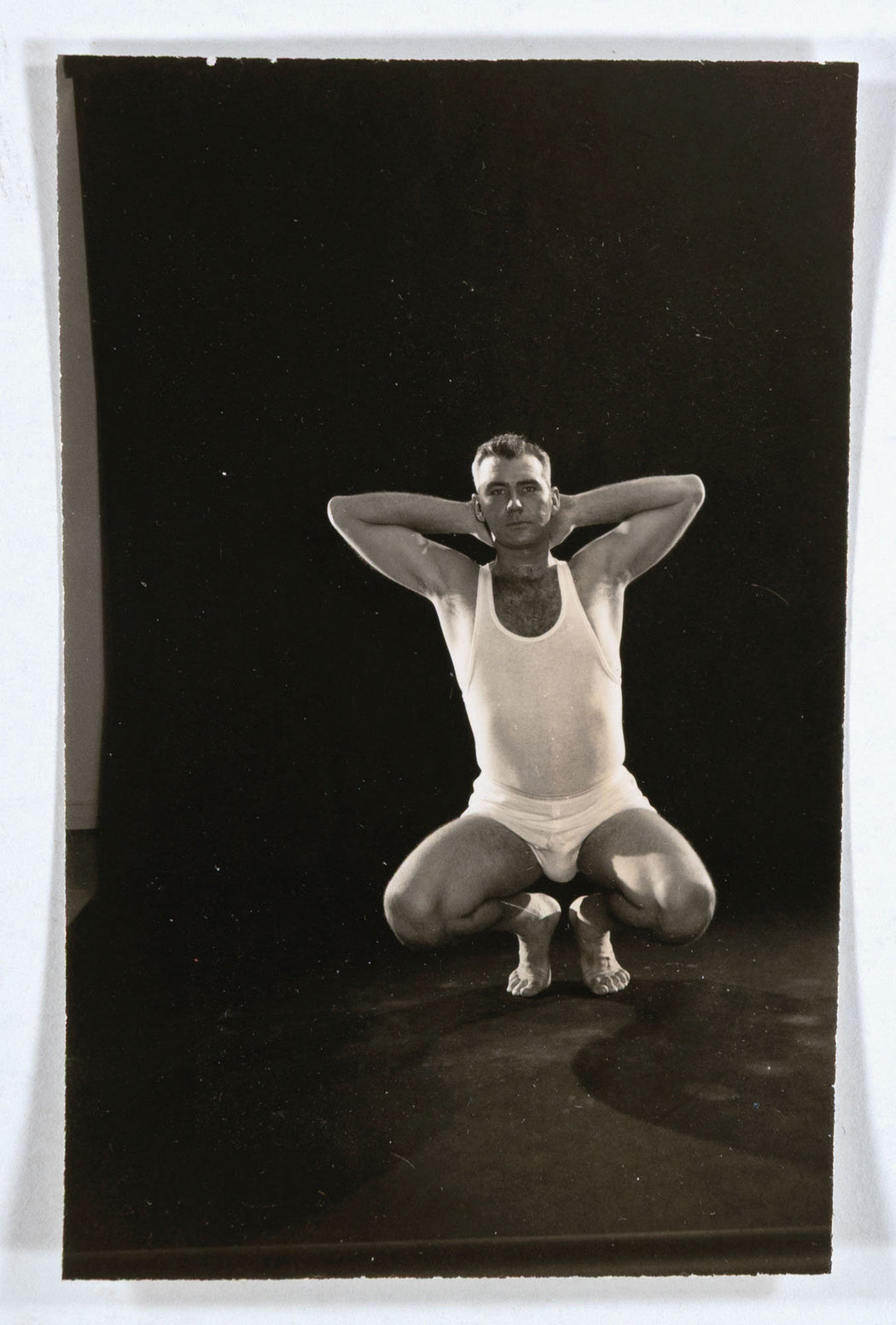 A Man in His "Whities" [Underwear Fashion Shoot]